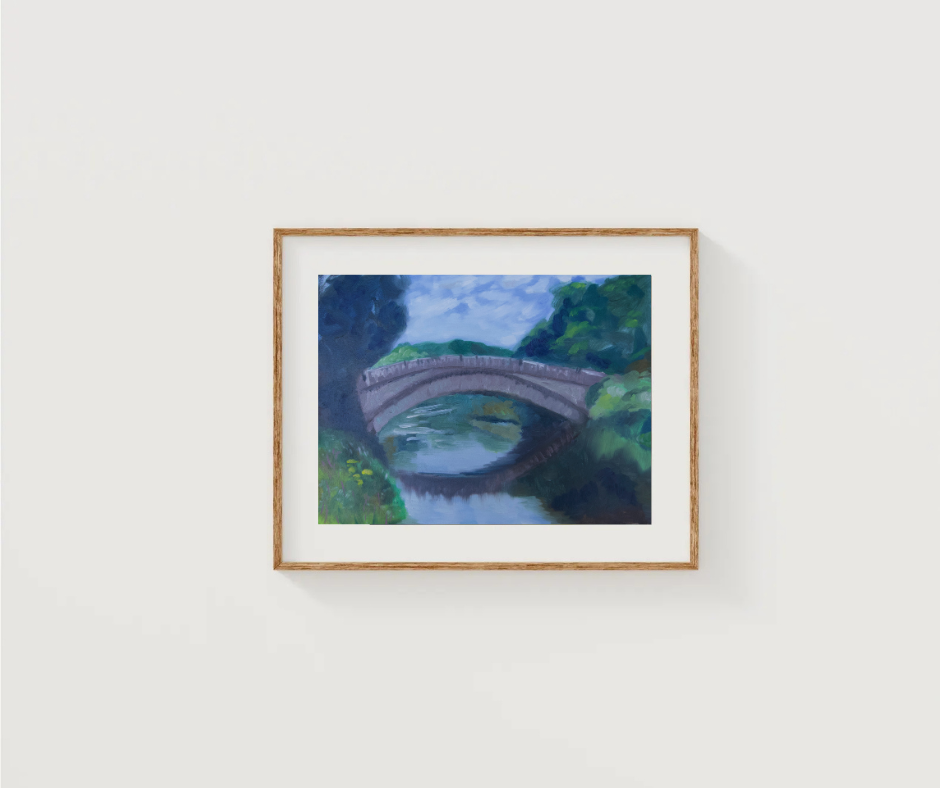 Bridge Over Water Print