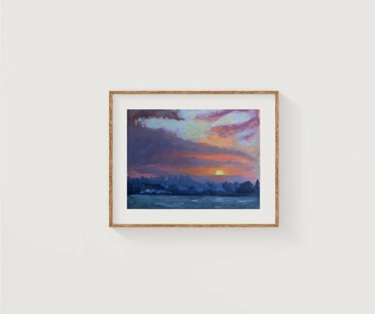 Violet Sky Sunset Print