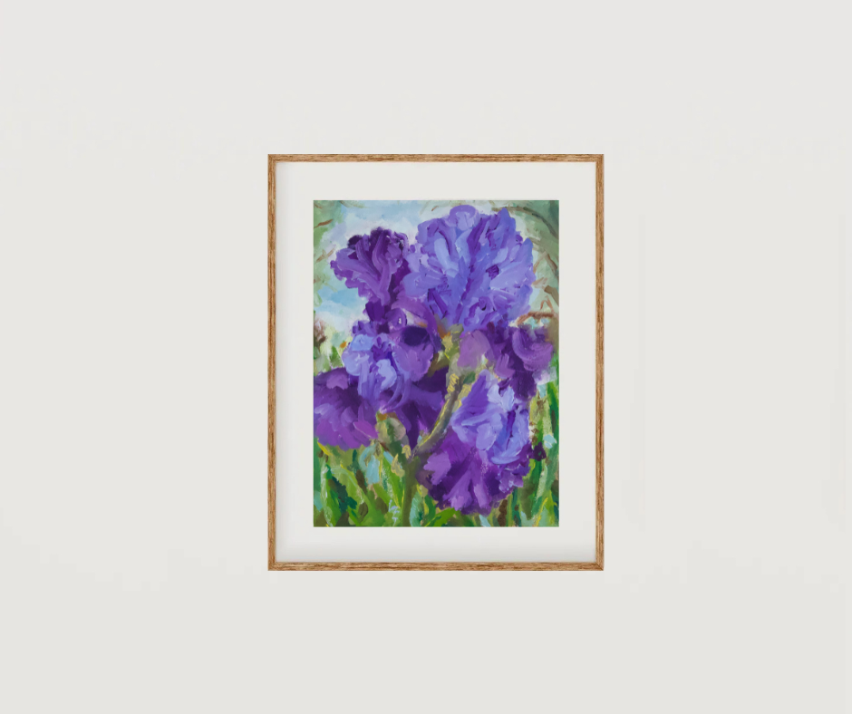 Irises Print