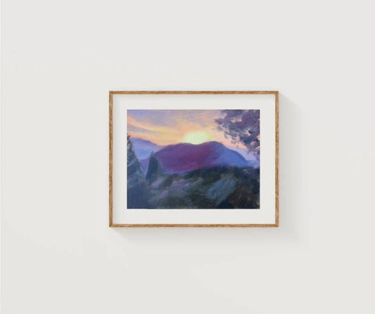 Mountain Morning Print