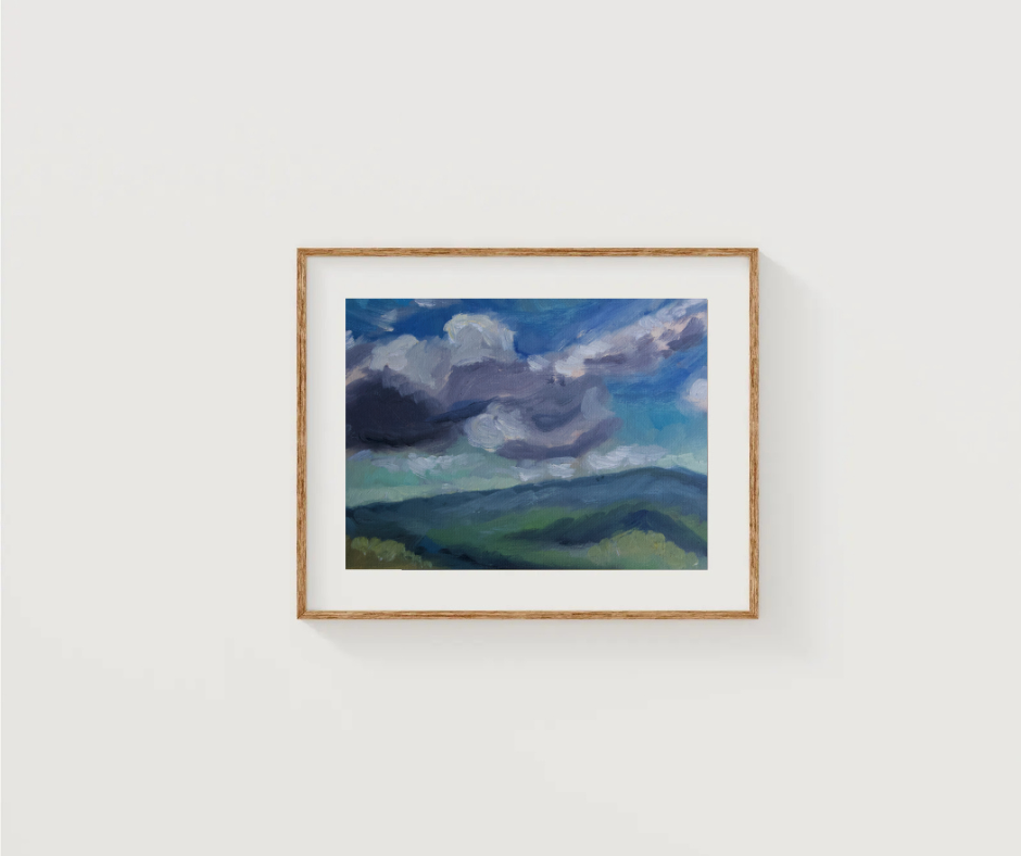 Rolling Clouds Print