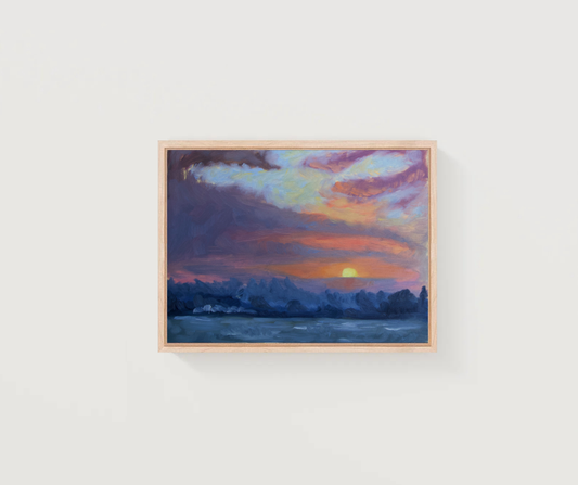 Violet Sky Sunset